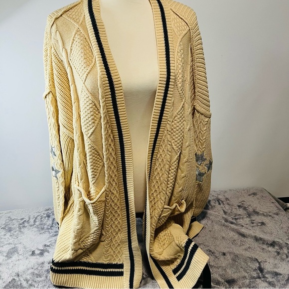 Altar’d State Star Sleeve Cardigan Sweater XL - Picture 2 of 6